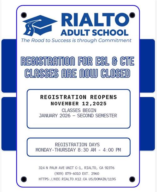 Registration Info English